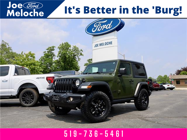 2022 Jeep Wrangler Sport (Stk: 25144A) in Amherstburg - Image 1 of 12