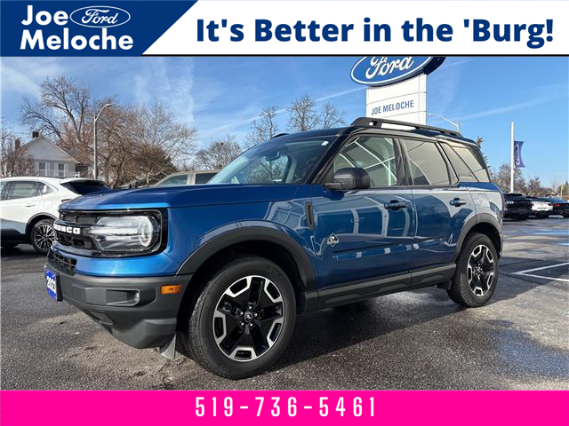 2023 Ford Bronco Sport Outer Banks (Stk: PRR949) in Amherstburg - Image 1 of 24