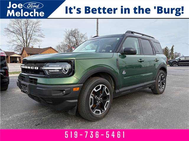 2024 Ford Bronco Sport Outer Banks (Stk: PRR963) in Amherstburg - Image 1 of 21