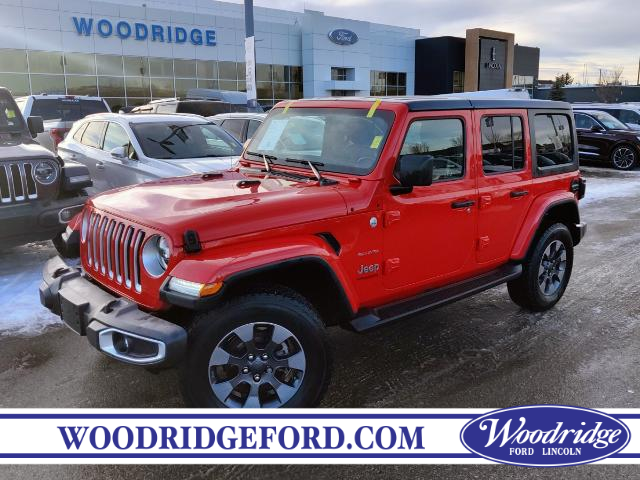 2021 Jeep Wrangler Unlimited Sahara (Stk: 18594AA) in Calgary - Image 1 of 22