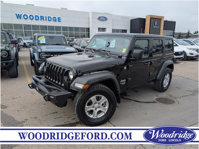 2018 Jeep Wrangler Unlimited Sport (Stk: 19098A) in Calgary - Image 1 of 24