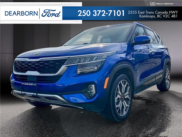 2021 Kia Seltos SX Turbo (Stk: 9K1773A) in Kamloops - Image 1 of 33