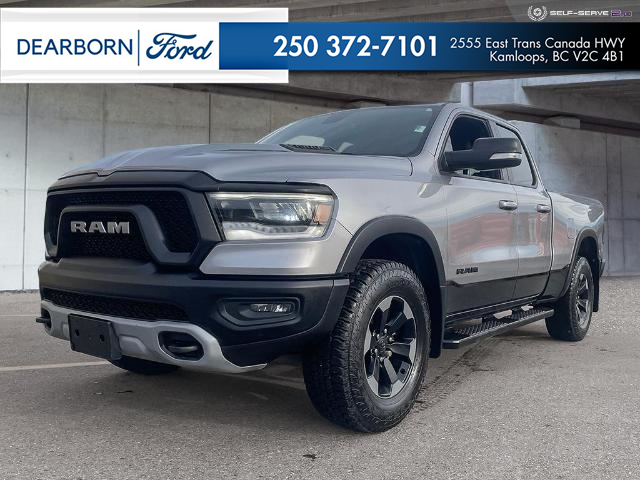 2019 RAM 1500 Sport/Rebel (Stk: 3P224A) in Kamloops - Image 1 of 26