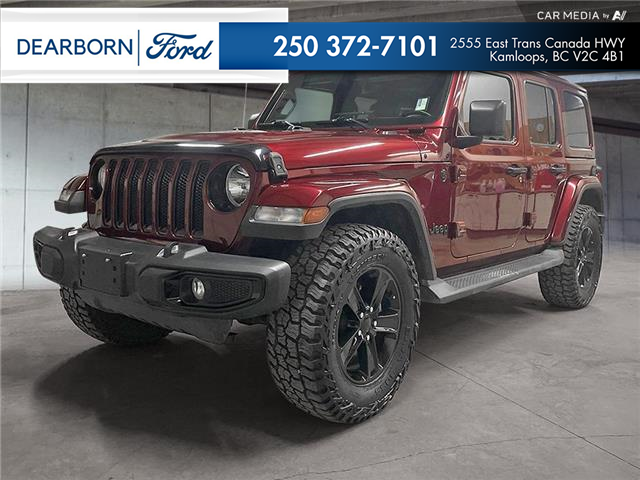 2021 Jeep Wrangler Unlimited Sahara (Stk: R4576A) in Kamloops - Image 1 of 26