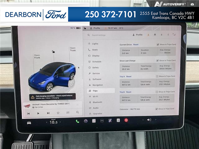 2022 Tesla Model Y Long Range (Stk: 9K2574) in Kamloops - Image 13 of 25