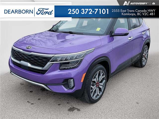 2021 Kia Seltos SX Turbo (Stk: 5T0167A) in Kamloops - Image 1 of 25