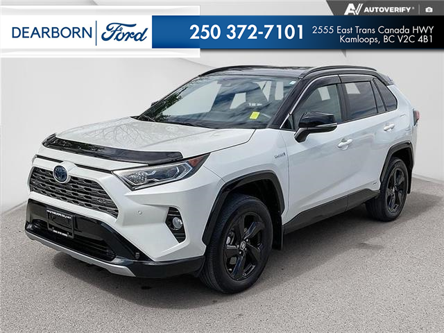 2019 Toyota RAV4 Hybrid XLE (Stk: 6T0154A) in Kamloops - Image 1 of 25