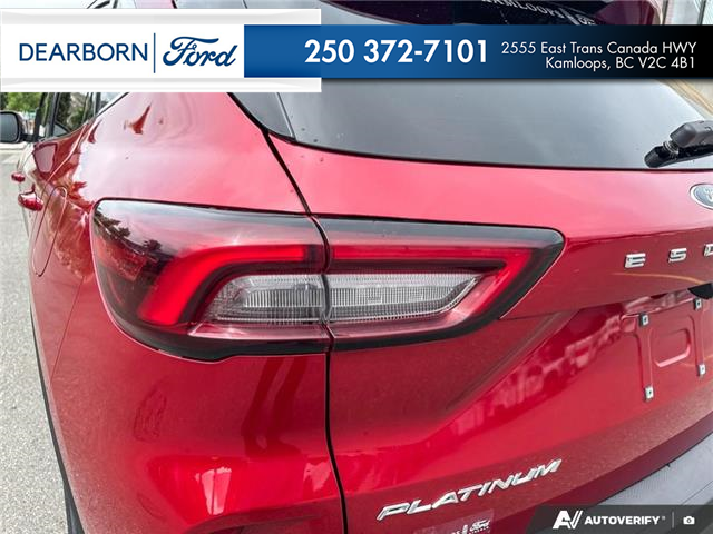 2025 Ford Escape Platinum (Stk: 26P092) in Kamloops - Image 11 of 25