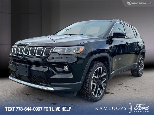 2022 Jeep Compass Limited (Stk: 9K1910) in Kamloops - Image 1 of 24