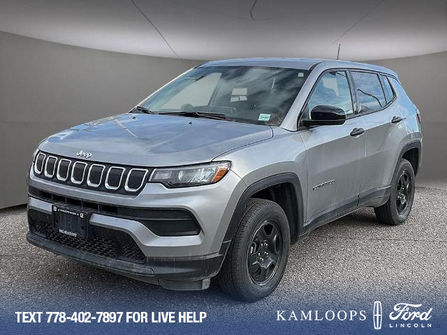 2022 Jeep Compass Sport (Stk: ER044A) in Kamloops - Image 1 of 24