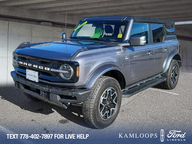 2021 Ford Bronco Outer Banks (Stk: XP476A) in Kamloops - Image 1 of 33