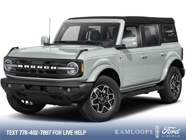 2024 Ford Bronco Outer Banks (Stk: T5207A) in Kamloops - Image 1 of 1