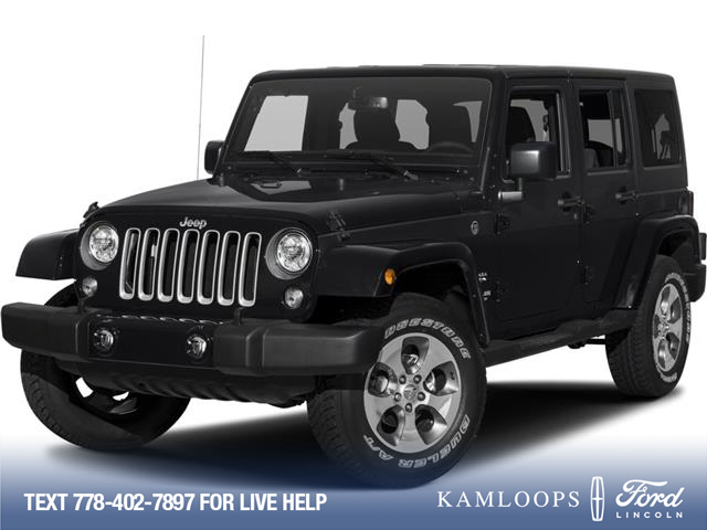 2018 Jeep Wrangler JK Unlimited Sahara (Stk: 9K2418A) in Kamloops - Image 1 of 1