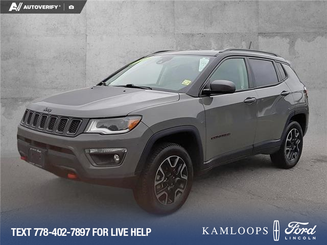 2019 Jeep Compass Trailhawk (Stk: TS450A) in Kamloops - Image 1 of 33