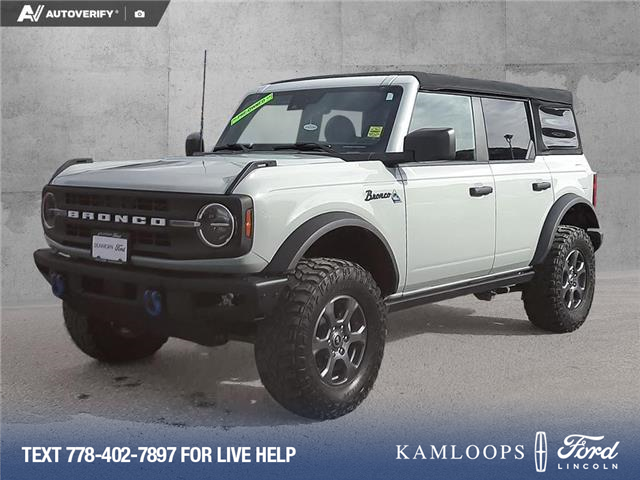 2021 Ford Bronco Black Diamond (Stk: XS849A) in Kamloops - Image 1 of 24 2021 Ford Bronco Black Diamond (Stk: XS849A) in Kamloops - Image 1 of 24
