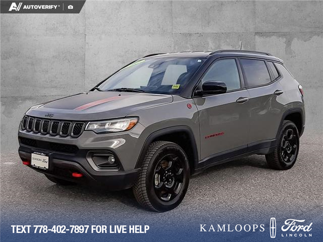 2023 Jeep Compass Trailhawk (Stk: CT100A) in Kamloops - Image 1 of 24