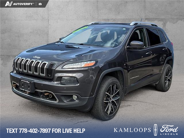 2015 Jeep Cherokee Limited (Stk: NT169BA) in Kamloops - Image 1 of 1