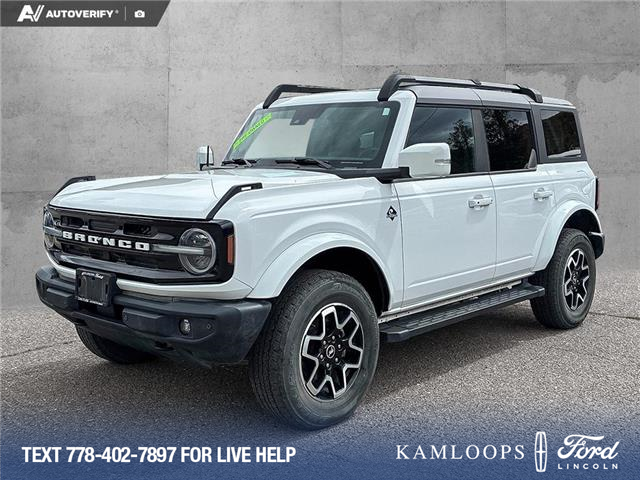 2023 Ford Bronco Outer Banks (Stk: PT073) in Kamloops - Image 1 of 1