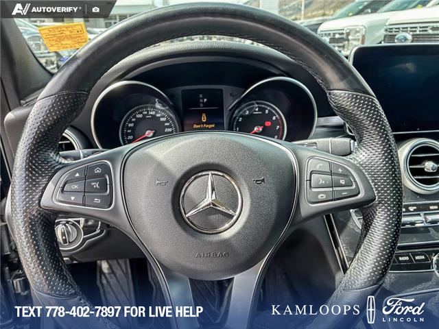 2018 Mercedes-Benz C-Class Base (Stk: TT332A) in Kamloops - Image 13 of 24