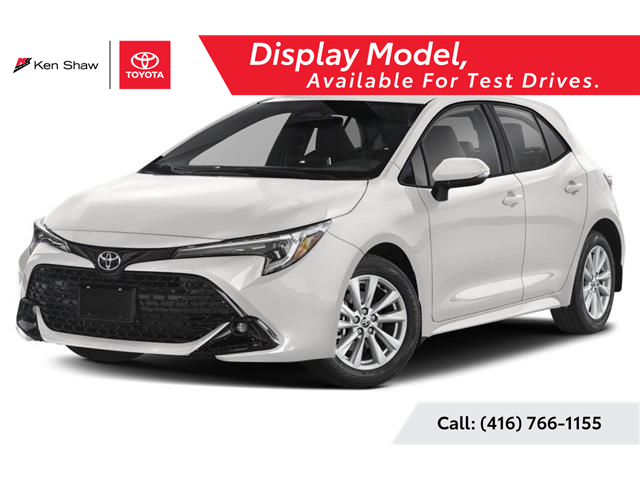 2023 Toyota Corolla Hatchback Base (Stk: 83277) in Toronto - Image 1 of 11