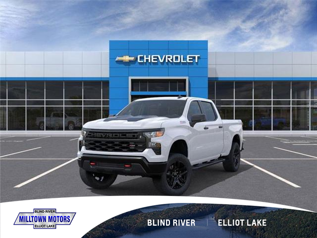 2025 Chevrolet Silverado 1500 Custom Trail Boss (Stk: 32154Q) in Blind River - Image 1 of 6 2025 Chevrolet Silverado 1500 Custom Trail Boss (Stk: 32154Q) in Blind River - Image 1 of 6