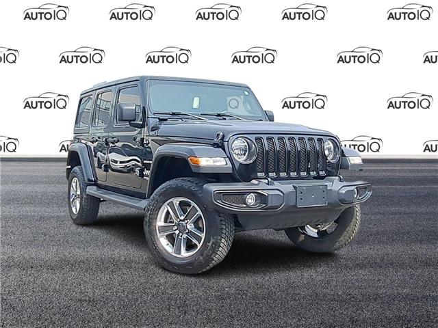 2021 Jeep Wrangler Unlimited Sahara (Stk: J0H2075X) in Hamilton - Image 1 of 20