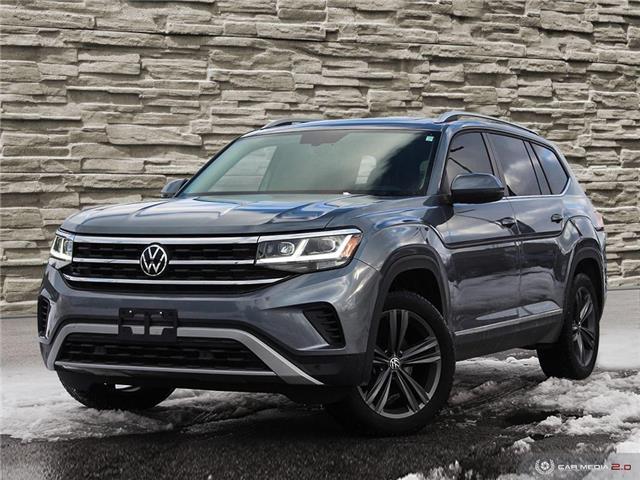 2021 Volkswagen Atlas 3.6 FSI Highline (Stk: J4598A) in Brantford - Image 1 of 26