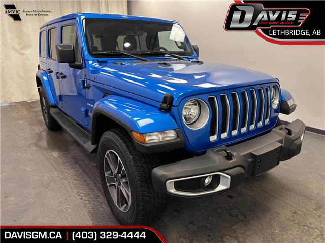 2023 Jeep Wrangler Sahara (Stk: 300458) in Lethbridge - Image 1 of 29