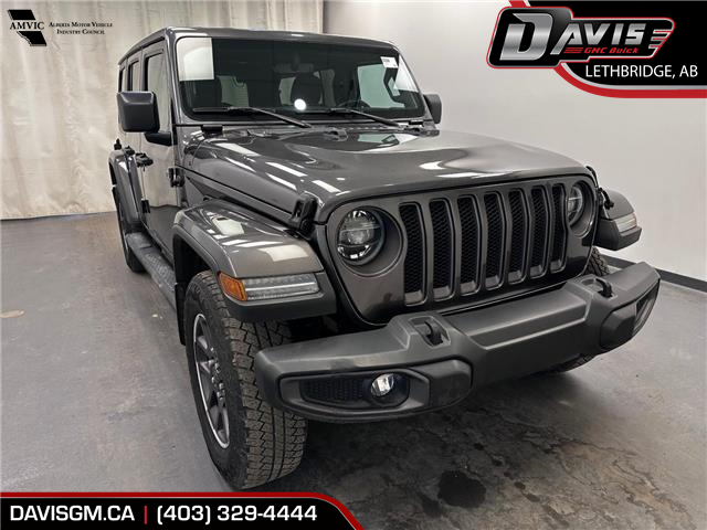 2021 Jeep Wrangler Unlimited Sport (Stk: 300568) in Lethbridge - Image 1 of 31