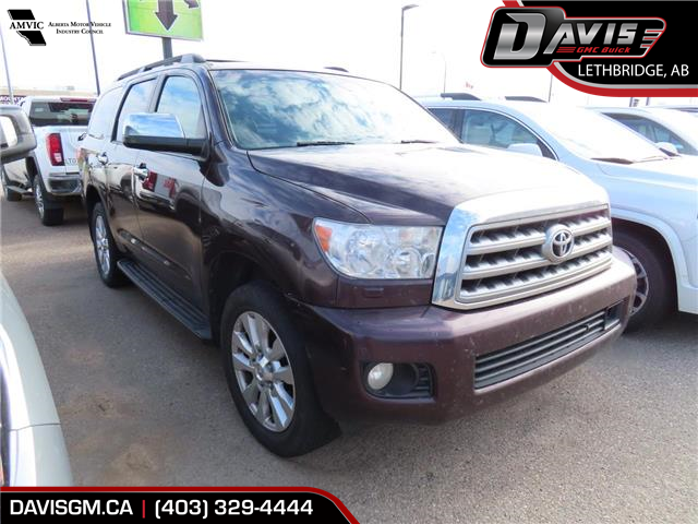 2012 Toyota Sequoia Platinum 5.7L V8 (Stk: 300775) in Lethbridge - Image 1 of 11