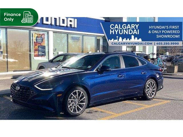 2021 Hyundai Sonata Ultimate (Stk: N104824) in Calgary - Image 1 of 28