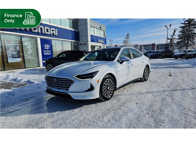 2023 Hyundai Sonata Hybrid Ultimate (Stk: N061388) in Calgary - Image 1 of 15
