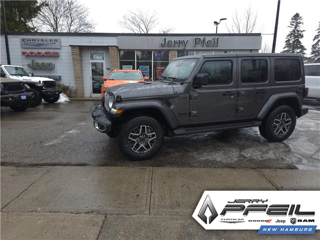 2026 Jeep Wrangler Sahara (Stk: 26025) in New Hamburg - Image 1 of 20 2026 Jeep Wrangler Sahara (Stk: 26025) in New Hamburg - Image 1 of 20