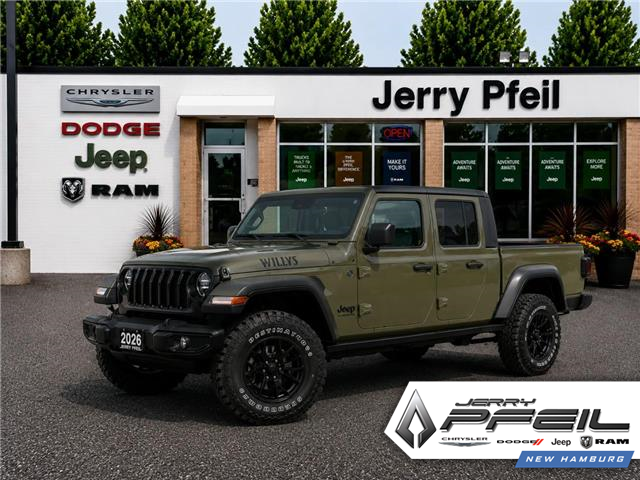 2026 Jeep Gladiator Sport S (Stk: 26019) in New Hamburg - Image 1 of 21