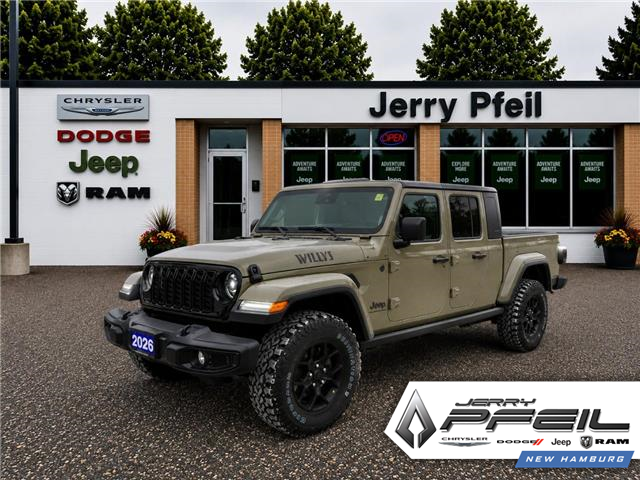 2026 Jeep Gladiator Sport S (Stk: 26019) in New Hamburg - Image 1 of 19