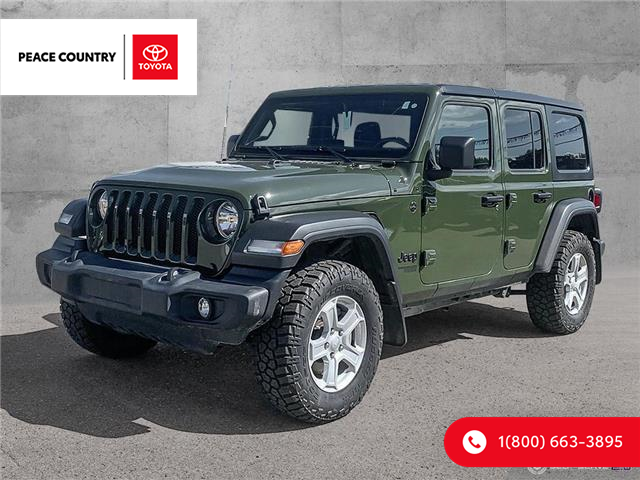 2021 Jeep Wrangler Unlimited Sport (Stk: 5302A) in Vanderhoof - Image 1 of 23