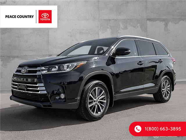 2019 Toyota Highlander XLE (Stk: PO2143) in Dawson Creek - Image 1 of 25