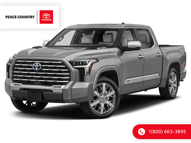 2023 Toyota Tundra Hybrid Capstone (Stk: 23163) in Dawson Creek - Image 1 of 11