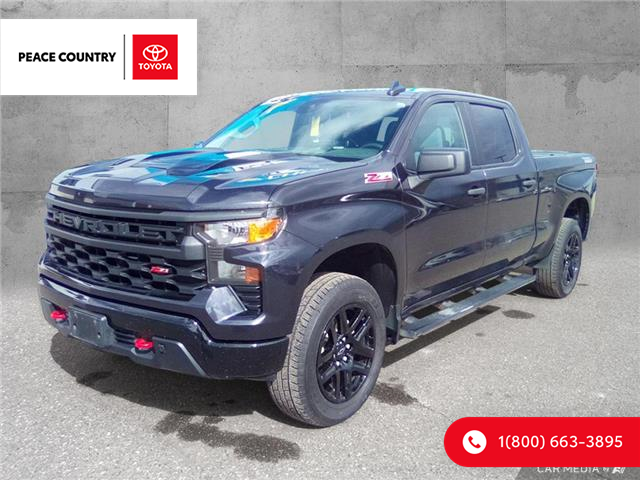 2022 Chevrolet Silverado 1500 Custom Trail Boss (Stk: 25T055A) in Williams Lake - Image 1 of 13