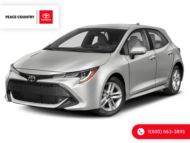 2019 Toyota Corolla Hatchback SE Upgrade Package (Stk: 25110A) in Dawson Creek - Image 1 of 11
