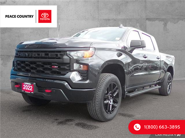 2022 Chevrolet Silverado 1500 Custom Trail Boss (Stk: 25T055A) in Williams Lake - Image 1 of 28