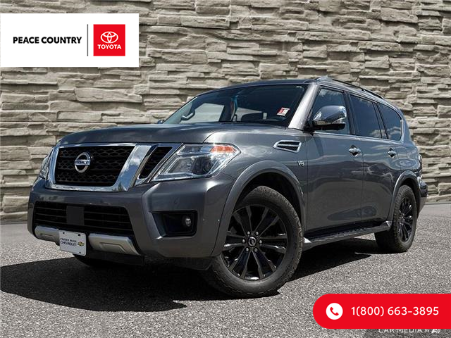 2018 Nissan Armada Platinum (Stk: 25095A) in Quesnel - Image 1 of 25