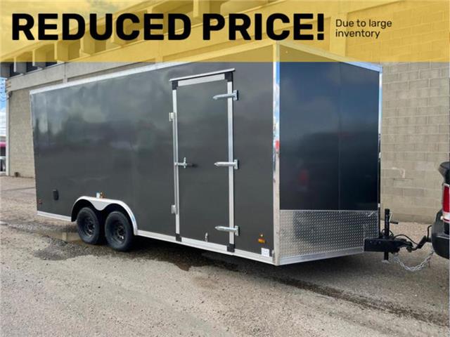 2023 Forest River 8.5 x 16 (+V-nose) Xtall Enclosed Cargo Trailer  (Stk: ) in Saskatoon - Image 1 of 7