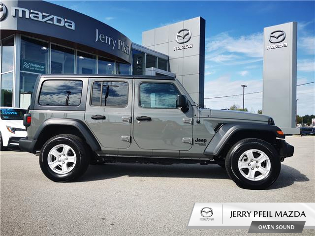 2021 Jeep Wrangler Unlimited Sport (Stk: 03510P) in Owen Sound - Image 1 of 19