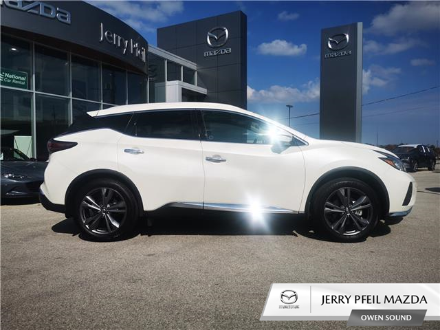 2021 Nissan Murano Platinum (Stk: 03559P) in Owen Sound - Image 1 of 21
