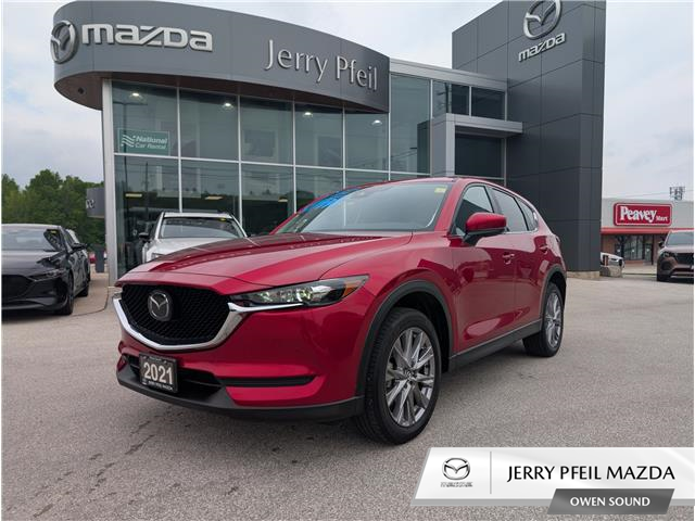 2021 Mazda CX-5 GS (Stk: 03639P) in Owen Sound - Image 1 of 21
