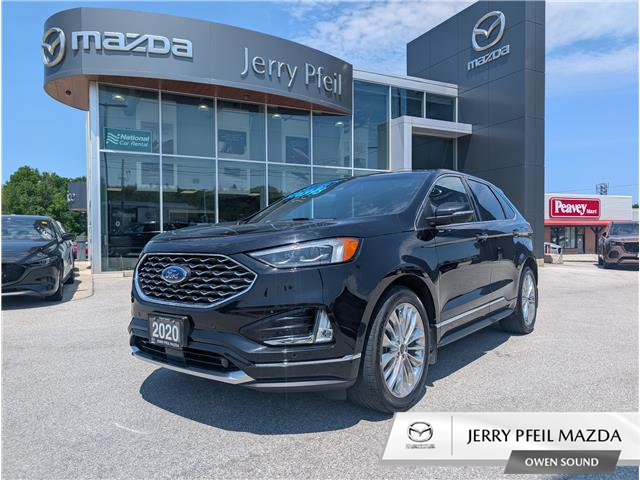 2020 Ford Edge Titanium (Stk: 25092A) in Owen Sound - Image 1 of 22
