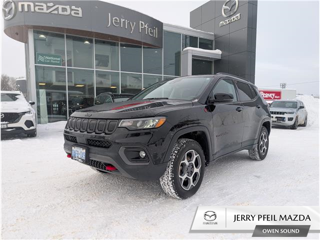 2022 Jeep Compass Trailhawk (Stk: 03519R) in Owen Sound - Image 1 of 20