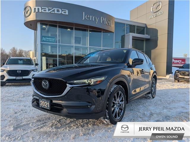 2021 Mazda CX-5 Signature (Stk: 03671P) in Owen Sound - Image 1 of 21