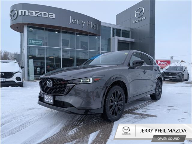 2022 Mazda CX-5 Sport Design w/Turbo (Stk: 03672P) in Owen Sound - Image 1 of 17